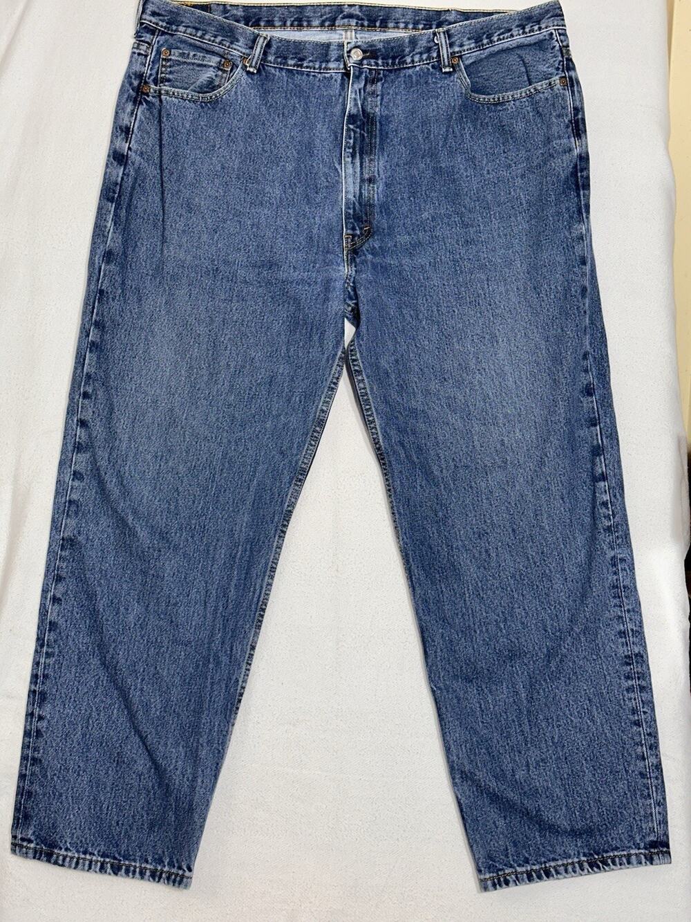 Levis 550 Jeans Mens Size 46x32 Relaxed Fit Denim Pants Casual Everyday Hi-Rise